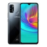 Infinix Hot 9 Play front and back collage