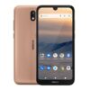 Nokia 1.3 front and brown Back