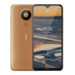 Nokia-5.3-2 Nokia 5.3 front Display and Brown back