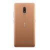 Nokia C3 brown back