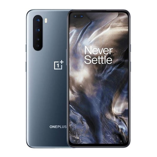 OneplluOneplus Nord front and gray backs Nord front and gray back