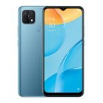OPPO A15 front and Blue back
