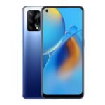 OPPO F19 front display Plus blue back