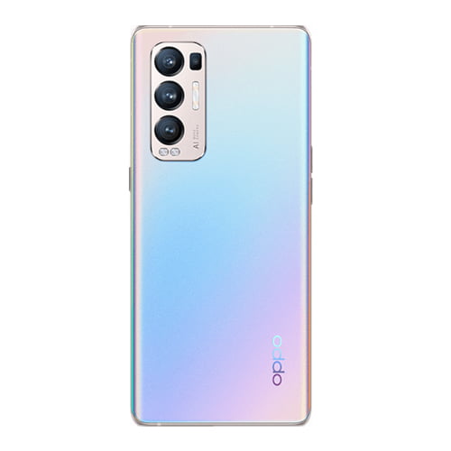 Oppo Find X3 Neo Galactic Silver Back