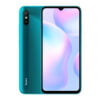 Xiaomi Redmi 9A Front Display and Green Back
