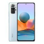 Xiaomi Redmi Note 10s White back and front display Collage