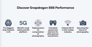 Qualcomm Snapdragon 888 Processor.