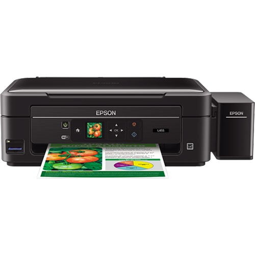 Epson EcoTank L455 All-in-One Wireless Printer Front Display