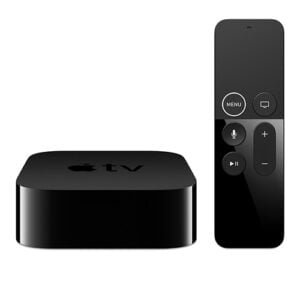 Apple TV 4K 64GB Front Side with Remote Display