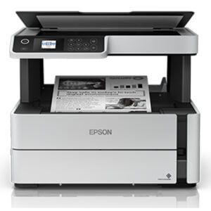 Epson EcoTank Monochrome M2140 All-in-One Ink Tank Printer Front Display