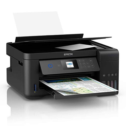 Epson L4160 Wi-Fi Duplex All-in-One Ink Tank Printer Front and Side Display
