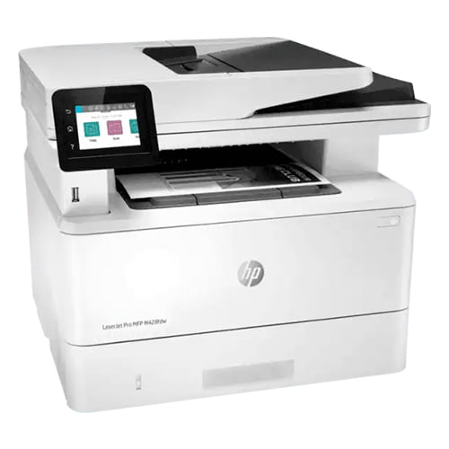 HP LaserJet Pro MFP M428fdw Printer Front Display