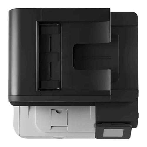 HP LaserJet Pro MFP M521dw Top Display Black and Gray