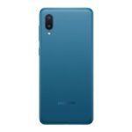 Samsung galaxy A02 blue back