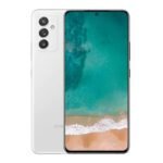 Samsung Galaxy A82 5G front and white back