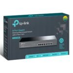 TP-Link TL-SG1008PE 8-Port Gigabit Desktop/Rackmount Switch with 8-Port PoE+