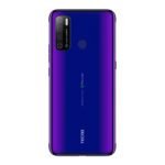 Tecno Pouvoir 4 Pro Back Display Fascinating Purple