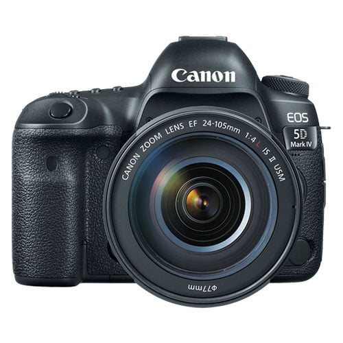 Canon EOS 5D Mark IV DSLR Camera (EF 24-105 F/4L IS II USM)