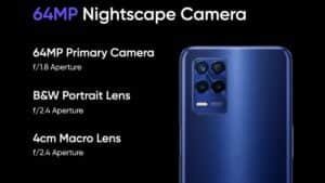 Realme 8s 5G Camera