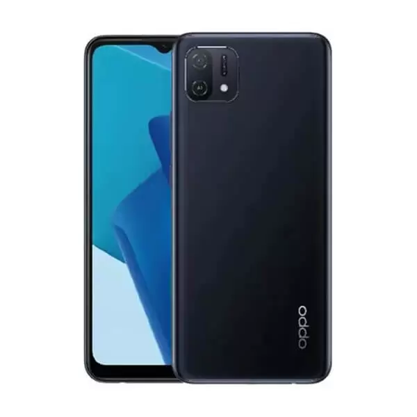 OPPO A16K Front and Black Back