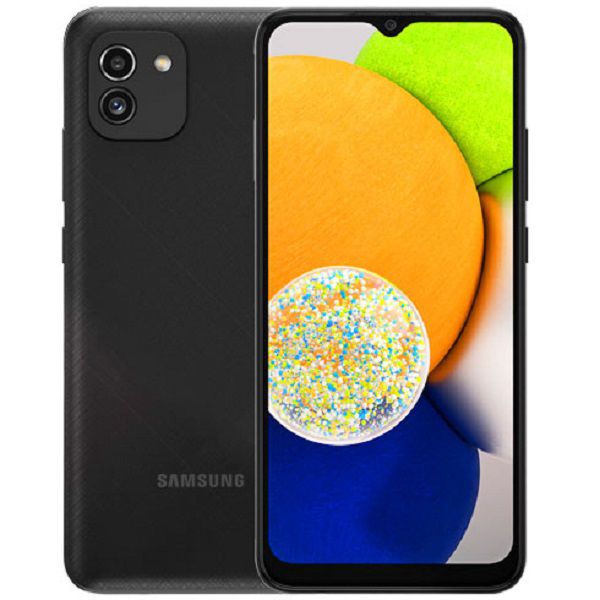 Samsung Galaxy A03 32gb black display