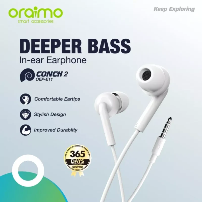 Oraimo Conch 2 In-Ear Earphone