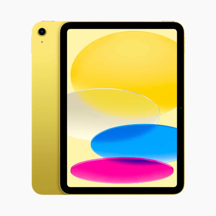 Apple iPad 10th Gen (2022) Yellow