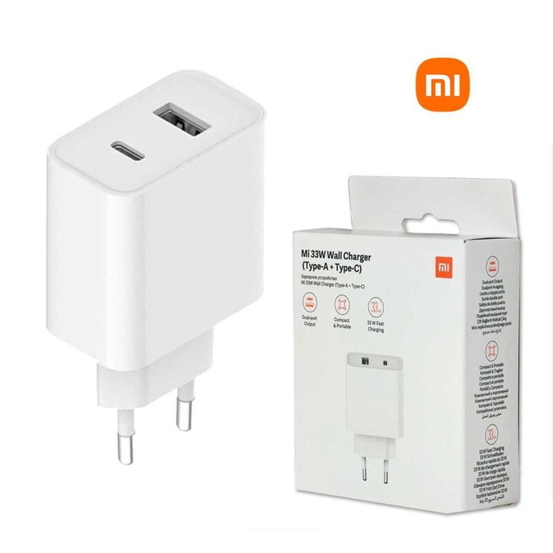 Mi 33W Charger (Type-A + Type-C)