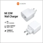 Mi 33W Wall Charger (Type-A + Type-C)