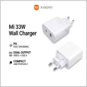 Mi 33W Wall Charger (Type-A + Type-C)