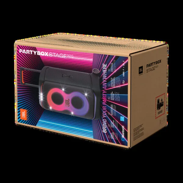 JBL PartyBox Stage 320 Packaging