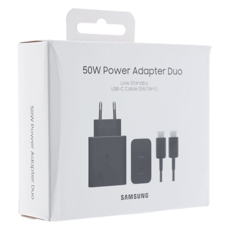 50W PD Power Adapter T5020 (With 5A USB-c to USB-C cable)