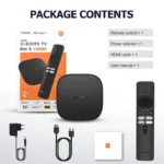 Xiaomi TV Box S (3rd Gen) Box Content Xiaomi TV Box S (3rd Gen) Box Content