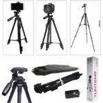 YUNTENG VCT-5208 Tripod For Mobile And Camera With Bluetooth Remote Control Shutter