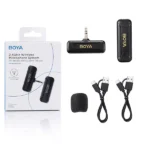 Boya WM3T2‑M1 Wireless Microphone System Boya WM3T2‑M1 Wireless Microphone System