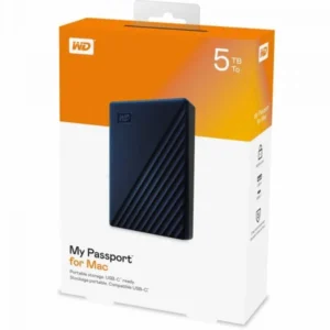 WD 5TB My Passport Portable External Hard Drive