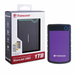 Transcend StoreJet 25H3 External Hard Drive