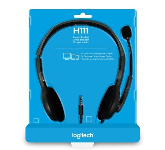 Logitech H111 Stereo Headset Logitech H111 Stereo Headset