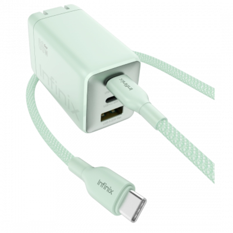 Infinix 68W GaN Fast Charger (XC68UK2) Infinix 68W GaN Fast Charger (XC68UK2)
